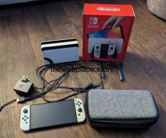 Nintendo Switch OLED Model HEG-001 Handheld Console - 64GB - White