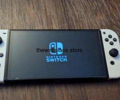 Nintendo Switch OLED Model HEG-001 Handheld Console - 64GB - White - 6/14