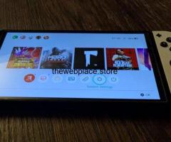 Nintendo Switch OLED Model HEG-001 Handheld Console - 64GB - White - 8/14